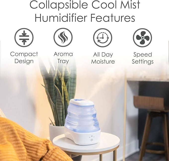 Crane Collapsible Cool Mist Humidifier - Image 4