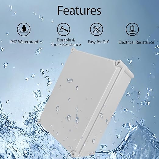 Junction Box，11"x 11"x 5.1" Outdoor Electrical Box - Image 5