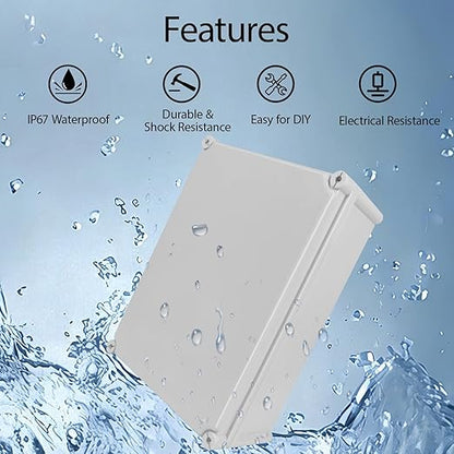Junction Box，11"x 11"x 5.1" Outdoor Electrical Box - Image 5
