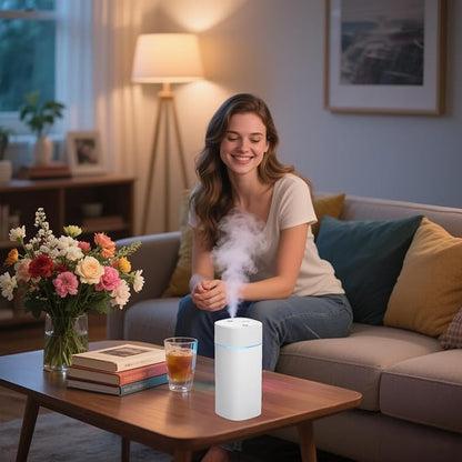 ​​JORMEY Mini Portable Humidifiers-Quiet Cool Mist Humidifier - Image 4