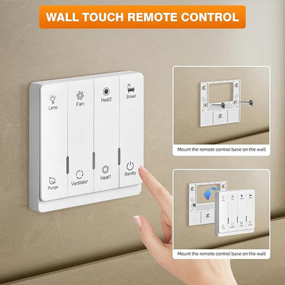 4 in 1 Bathroom Exhaust Fan - Image 8