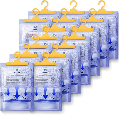 Dry & Dry 14 Packs Moisture Absorbers Dehumidifiers by DryDry