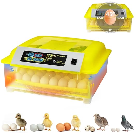Egg Incubator for Hatching Eggs, Automatic Egg Turner & Digital Humidity Control by Unknown