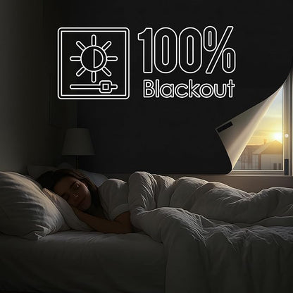 Blackout Window Cover, Portable Window Blinds, Travel DIY Window Blackout - Image 2