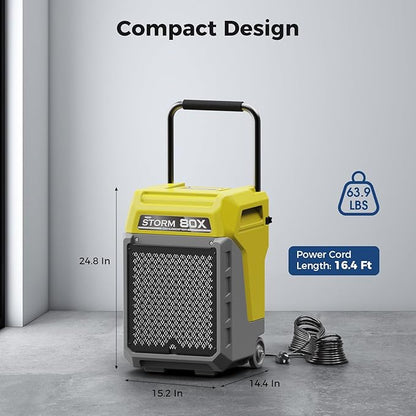 ALORAIR 170 Pints LGR Commercial Dehumidifier - Image 6