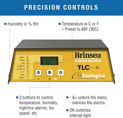 Brinsea TLC-50 Zoologica II Large Bird Brooder & Pet Recovery Incubator - Image 3