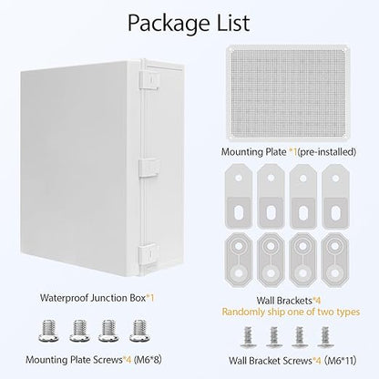 Electrical Box IP65 Waterproof Dustproof ABS Plastic Enclosure Outdoor and - Image 7