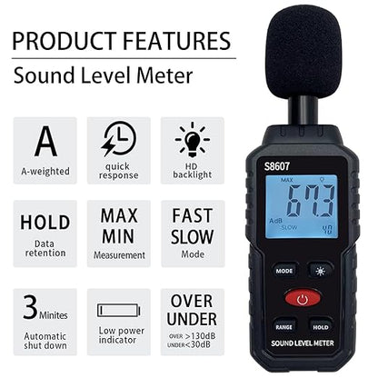 Digital Sound Level Meter, Sound Meter - Image 2