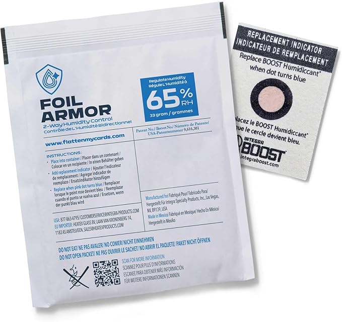 Trading Card Flattening Pack, 33g Size - Image 2