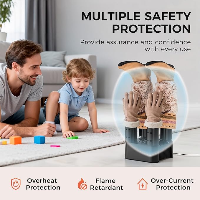 Trustech Boot Dryer, Silent Shoe Dryer & Warmer - Image 6