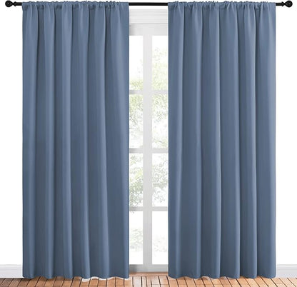 NICETOWN Living Room Curtains, Window Treatment Energy Saving Thermal Insulated - Image 2