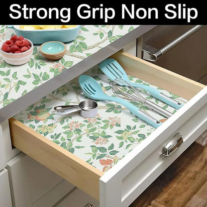 Shelf Liner for Kitchen Cabinets Non Adhesive Drawer Liners Non Slip Cupboard - Image 6
