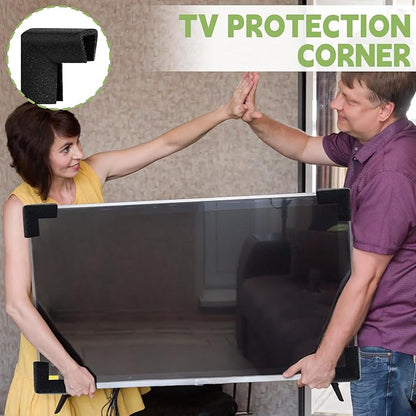 48 Pcs Foam Corner Protectors for Shipping, L-Shaped Edge Guards for TV Moving - Image 6