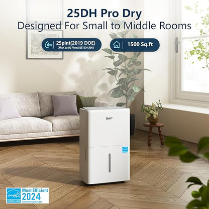 DuraComfort Dehumidifier for Basement up to 2, 500 Sq Ft, 2025 Energy Star - Image 5