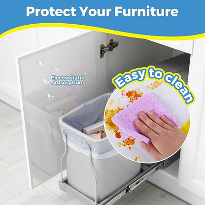Electrostatic Wall Protective Film, Transparent Static Cling, Plastic Protector - Image 4