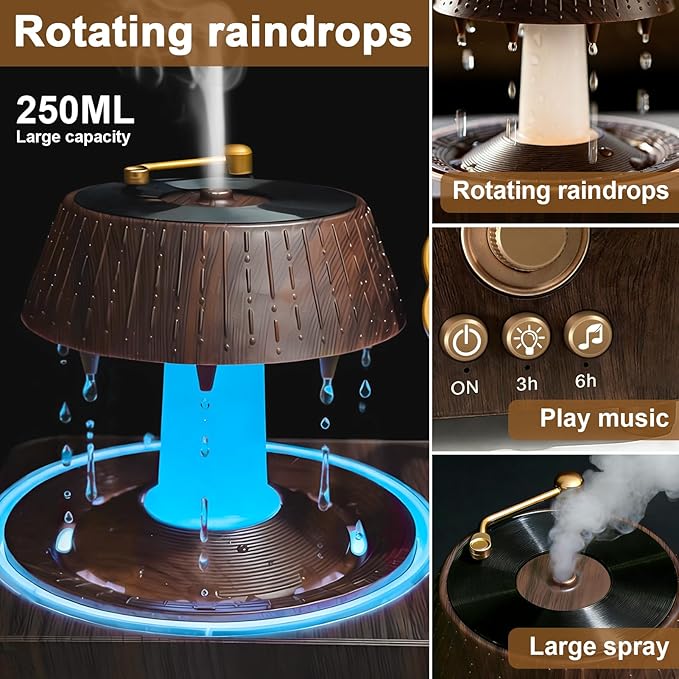 Morbou Raindrop Aroma Diffuser Room Humidifier - Image 5
