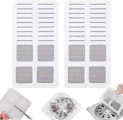 Disposable Shower Drain Hair Catcher, Hair Catcher Bathroom Drain Protector by VLZlQ