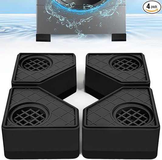 4Pcs Anti Vibration Pads for Washing Machine, Stops Washer Dryer Moving by CUISIBOT