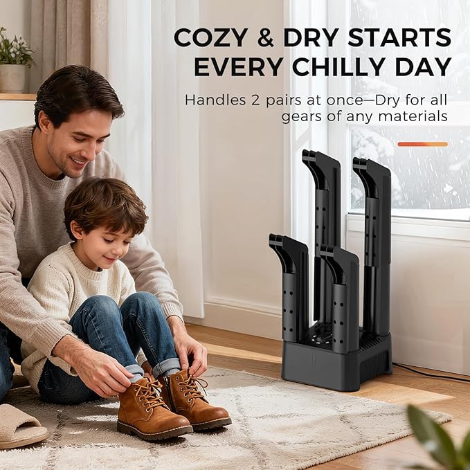 Trustech Boot Dryer, Silent Shoe Dryer & Warmer - Image 7