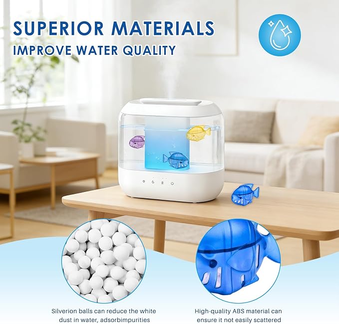 12 Pack Humidifier Cleaning Fish, Humidifier Cleaner - Image 6