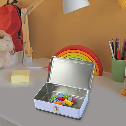 DAHO Metal Storage Box with Hinge - Image 7