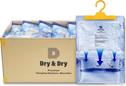 Dry & Dry 44 Pack Premium Moisture Absorbers Dehumidifiers by DryDry