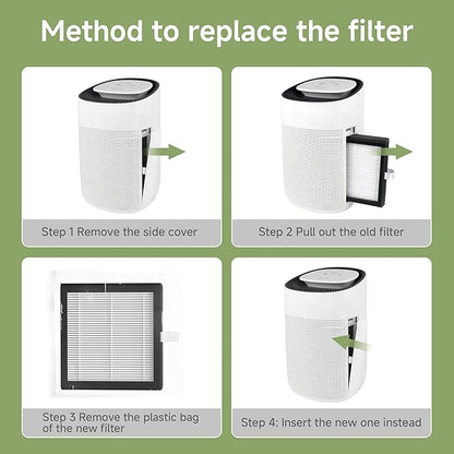 6 Packs DH02 Replacement Filter Compatible - Image 3