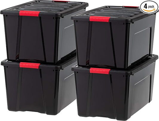 IRIS USA 72 QT Plastic Storage Box by IRISUSA