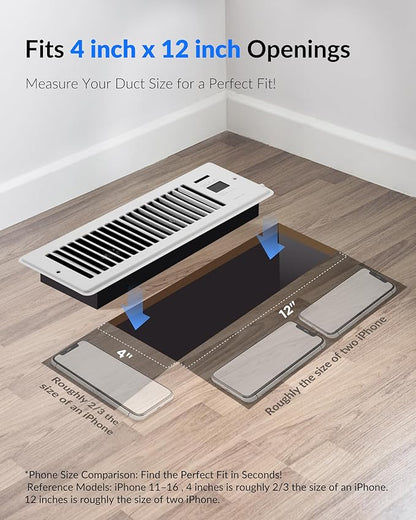 Super Quiet Register Booster Fan - Image 2