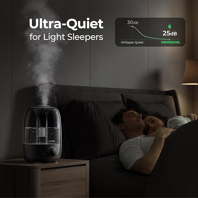 Homvana Humidifiers for Bedroom Diffusers - Image 5