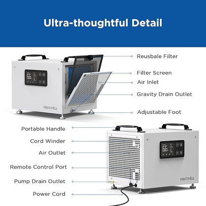70 Pints Commercial Dehumidifier - Image 6