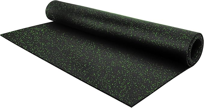 Flooring Inc's 1/4" Thick Tough Rubber Flooring Roll | Flexible Recycled Rubber by IncStores