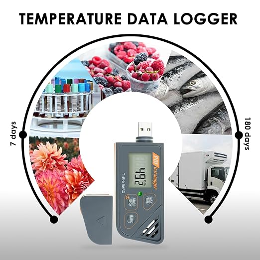 USB Temperature Data Logger Recorder - Image 2