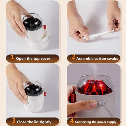 Portable Mini Humidifier, Small Cool Mist, Personal Desktop Humidifier - Image 6