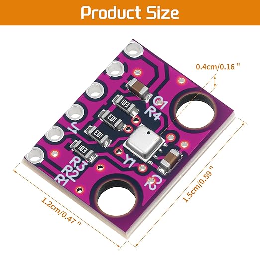 4pcs BME280 3.3V Sensor Module GY-BME280-3.3 Atmospheric Pressure Sensor - Image 7