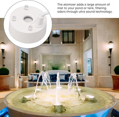 Ultrasonic Mist Maker Fogger, Water Fountain Pond Fog Machine Atomizer Air - Image 3