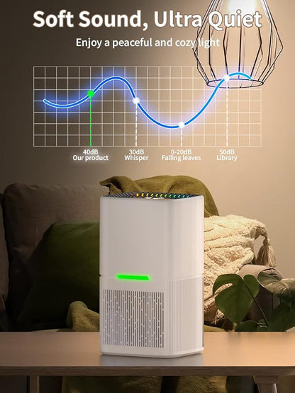 Dehumidifier, Dehumidifier for Home, 60 OZ Water Tank, 500 sq.ft Dehumidifiers - Image 5