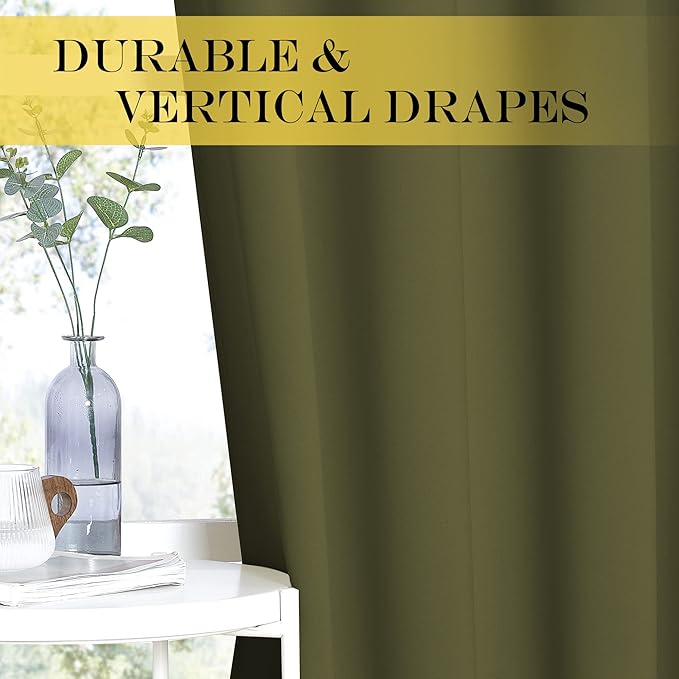 NICETOWN Blackout Curtains 84 Inch Length, Thermal Insulated Curtains - Image 4