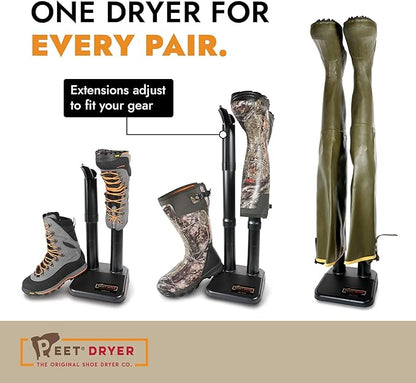 PEET, Electric Shoe Dryer with 2 Sets of 12" Extensions, Effective Drying - Image 4