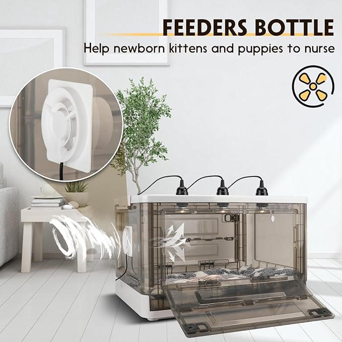 Puppy Incubator with Heating - Image 3