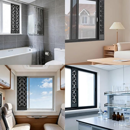Punch-Free Etractable Window Exhaust Fan Bedroom Ktchen Window Exhaust Fan - Image 7