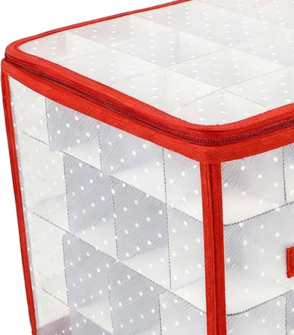 Ornament Organizer Storage Box | Space-Saving Decoration Container - Image 7