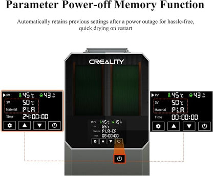 Creality Space Pi Filament Dryer Plus, 3D Printer Filament Dryer Box, 3D - Image 5