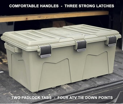 MTM ACRG18 Gear Crate Utility Box, Water Resistant Gear Dry Storage Box - Image 6