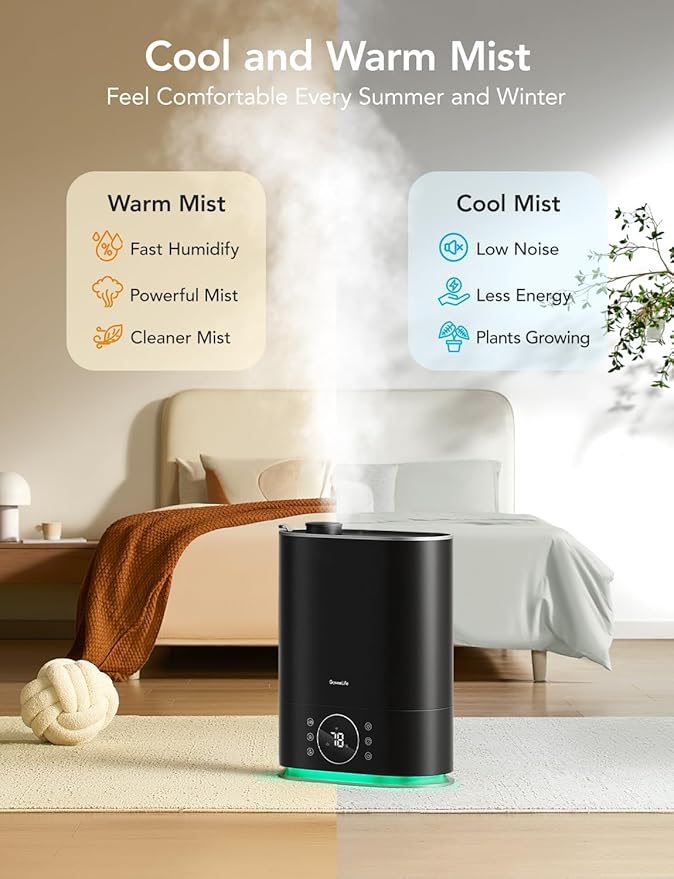GoveeLife 7L Humidifiers for Bedroom, Smart Top-Fill Cool & Warm Mist - Image 4