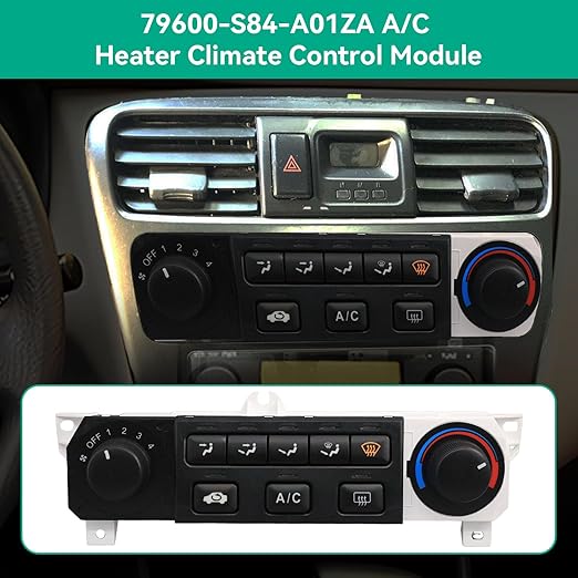 79600-S84-A01ZA Heater A/C Climate Control Module Compatible - Image 7