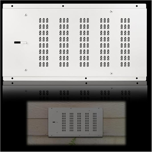 Foundation Vent Cover for Crawl Space, Crawl Space Vent Cover for Garage Attic by JIANBENKJ