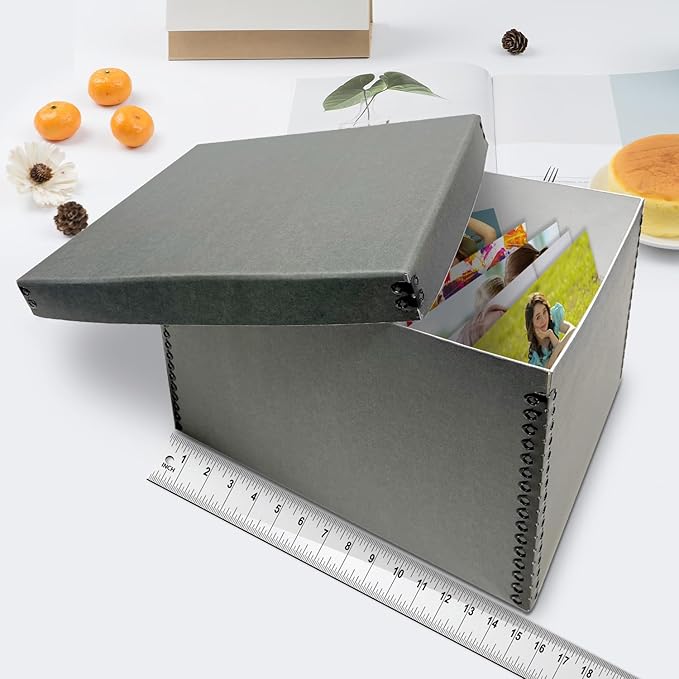 Lineco Record Storage Box 12x15x10 inch. Extra-Durable Filing Archival Cartons - Image 3