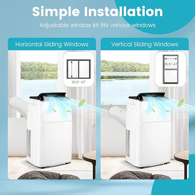 PETSITE Smart Portable Air Conditioner & Heater 13000 BTU, 4-in-1 Stand up AC - Image 6