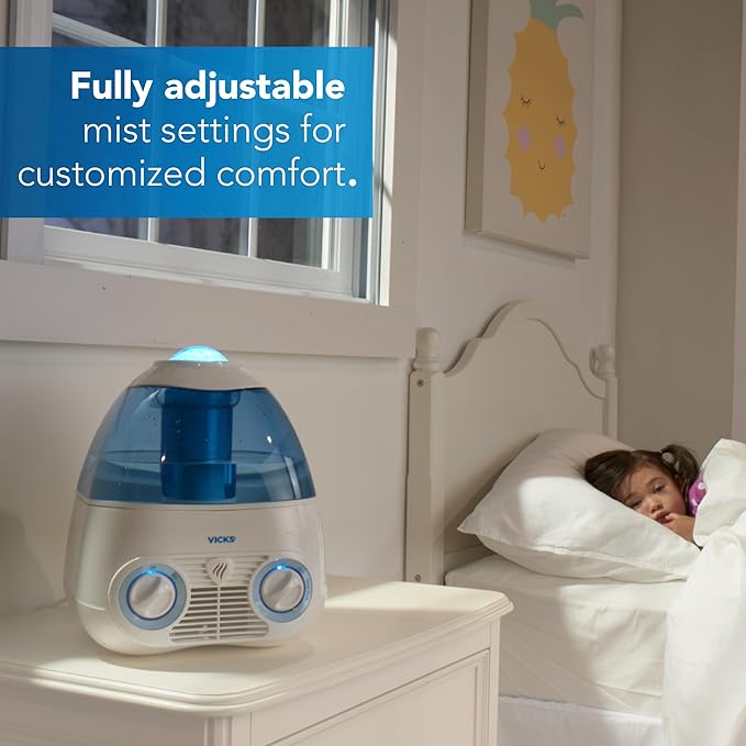 Vicks Starry Night Filtered Cool Mist Humidifier, Medium to Large Rooms - Image 3